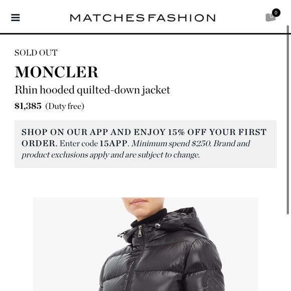 ❤️ MONCLER RARE All Black Authentic 💯 - Picture 11 of 11